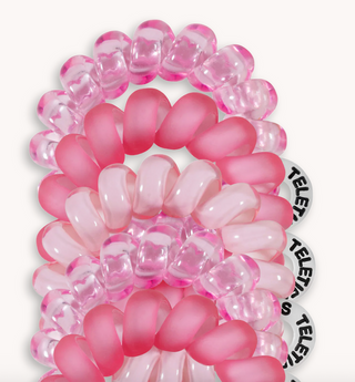 Pretty in Pink Tiny Hair Ties