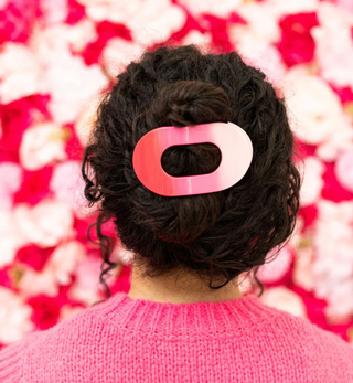 Kiss & Tell Large Flat Round Hair Clip