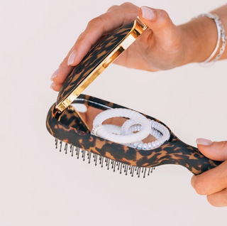 Detangler Hair Brush for Thick Hair – Tortoise
