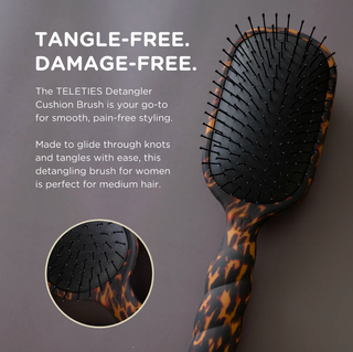 Detangler Hair Brush for Medium Hair – Tortoise