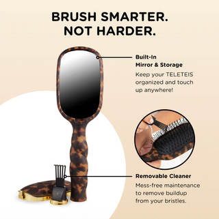 Detangler Hair Brush for Medium Hair – Tortoise
