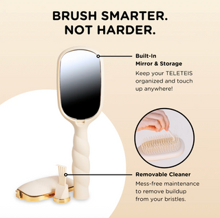 Detangler Hair Brush for Fine Hair – Tan