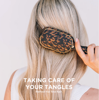 Detangler Hair Brush for Fine Hair – Tortoise