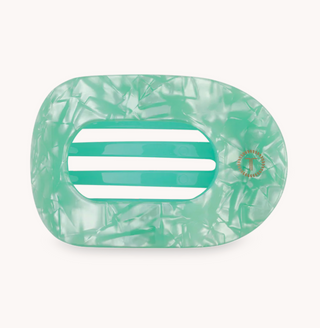 Spring Splash Small Flat Round Hair Clip