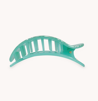 Spring Splash Small Flat Round Hair Clip