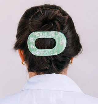 Spring Splash Round Hair Clip