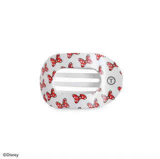 Minnie Mouse Loves Her Bows! Small Flat Round Hair Clip