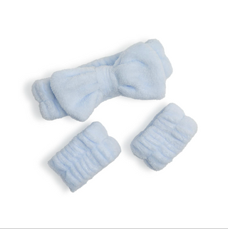 Head to Glow Spa Headband and Wristband Set