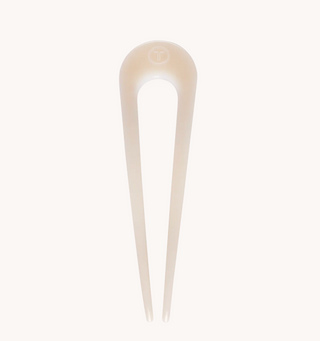 French Hair Pin Almond Beige