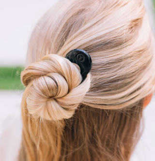 French Hair Pin Jet Black