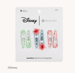 Moana Snap Clip (6Ct)