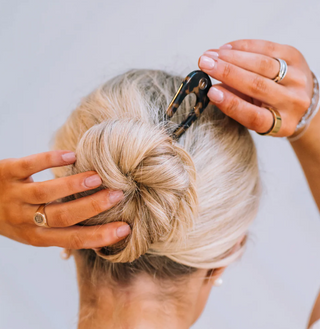 French Hair Pin Tortoise