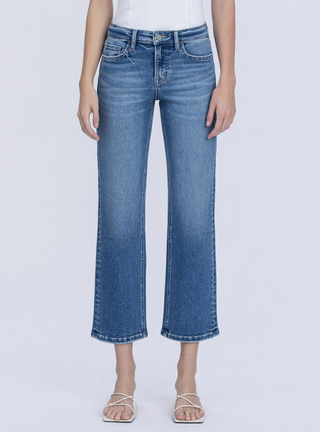 Charlie Ankle Straight Jeans