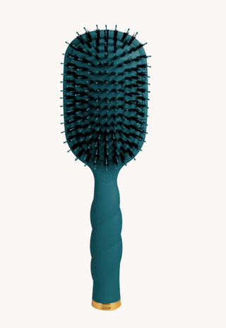 Boar Bristle Hair Brush - Teal With It
