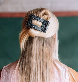 Study Session Medium Flat Rectangle Hair Clip