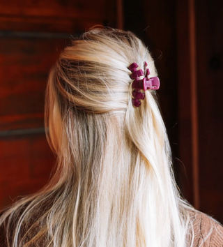 Classic Mulberry Small Claw Clip