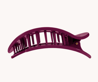 Mulberry Medium Flat Round Hair Clip