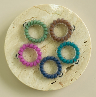Sweater Swatches Tiny Hair Ties