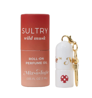 Sultry (Wild Musk) | Keychain Mini Roll-On Perfume (1 mL)