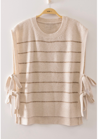 Naomi Tie Knit Vest