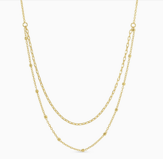 Delicate Double Appeal Necklace