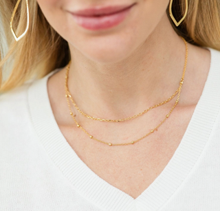 Delicate Double Appeal Necklace
