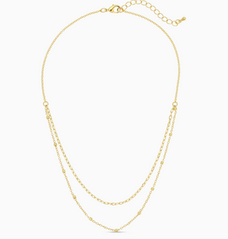 Delicate Double Appeal Necklace