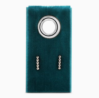 Dot Bar Studs | Silver