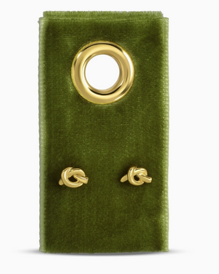 Minimalist Knot Studs | Gold