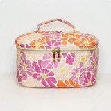 Flower Pattern Cosmetic Bag