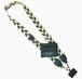 Green/Cream Chevron