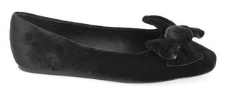 Sugar Rush Ballet Flats | Black Velvet